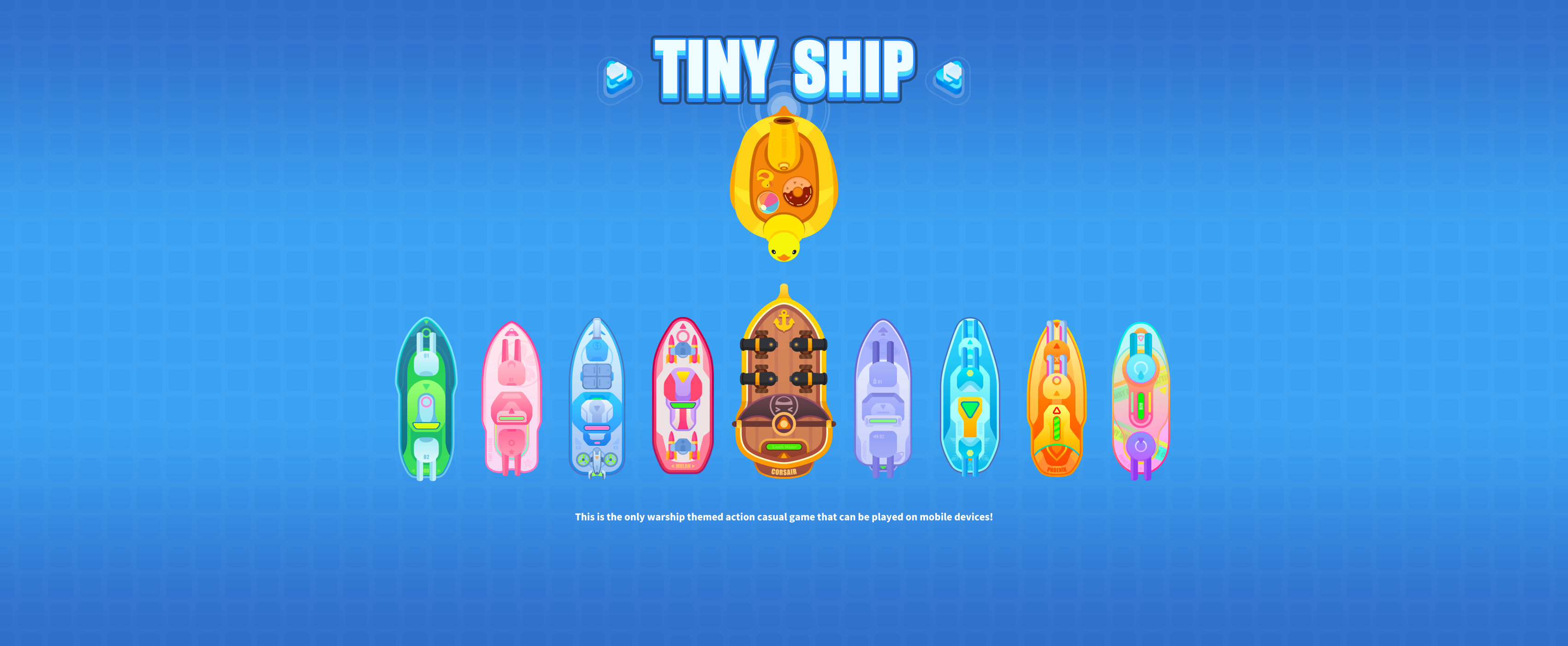 Tiny Ship 游戏页面